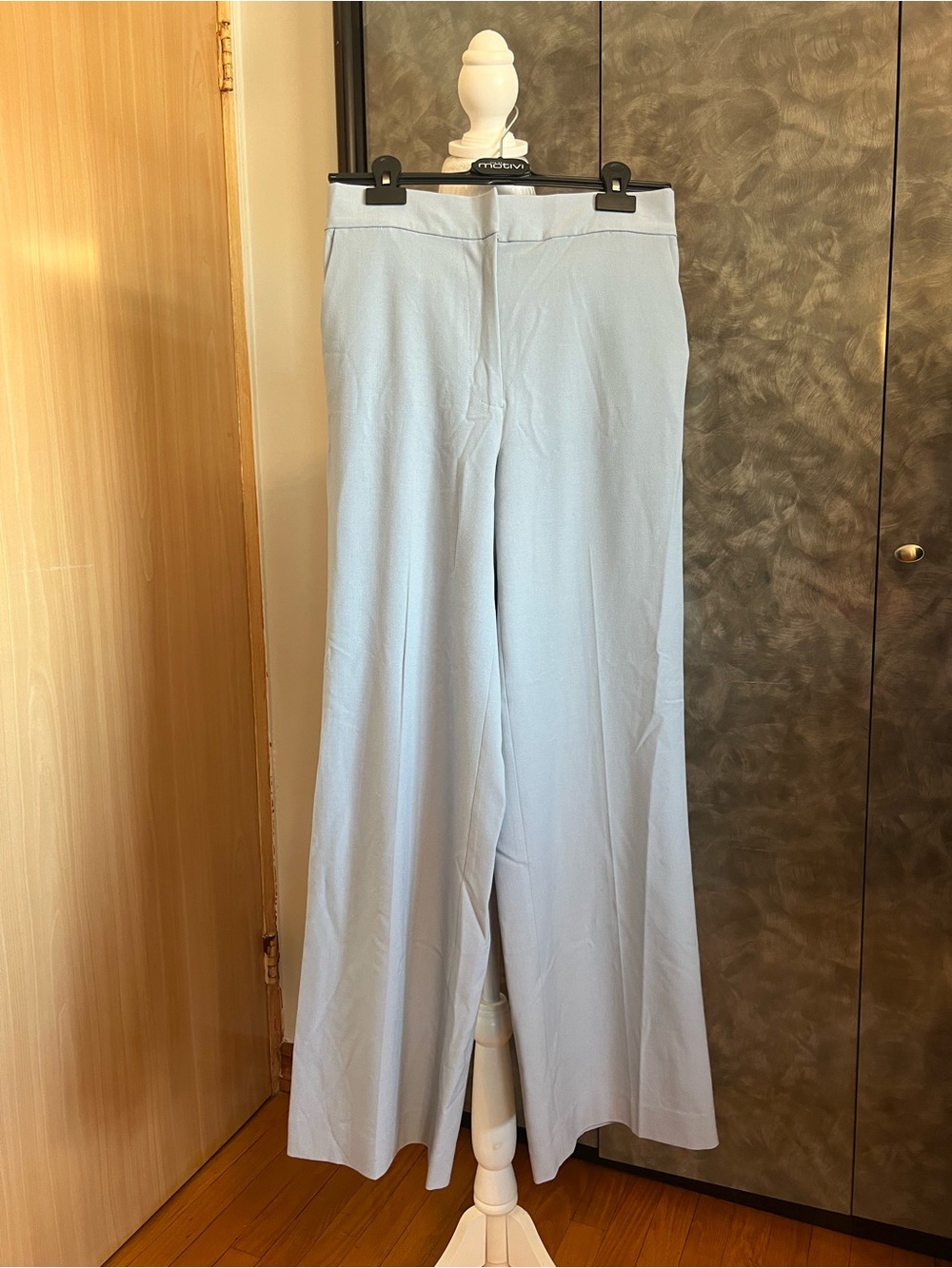 Halogen Light Gray Elastic Waist Skirt